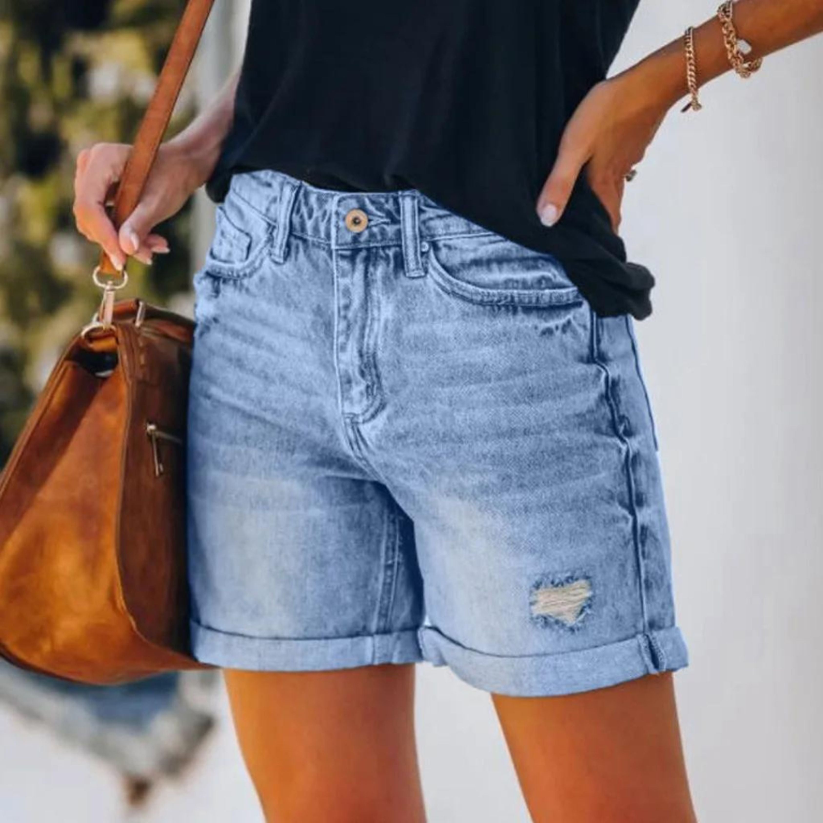 Michelle High Waist Shorts