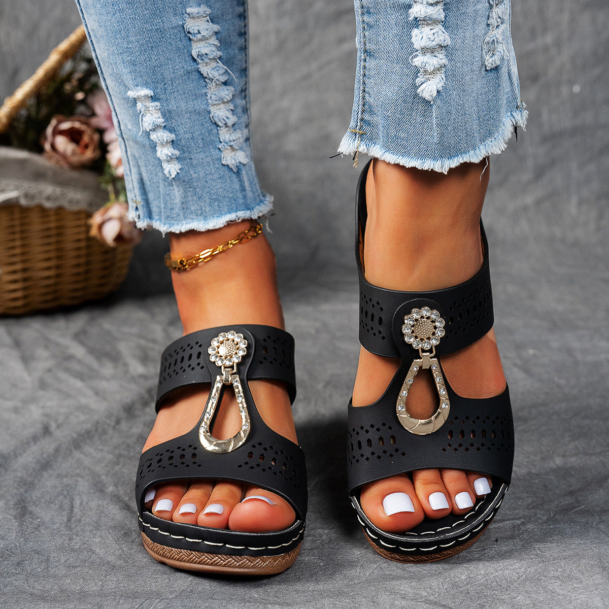 Ruby Orthopedic Heel Sandals