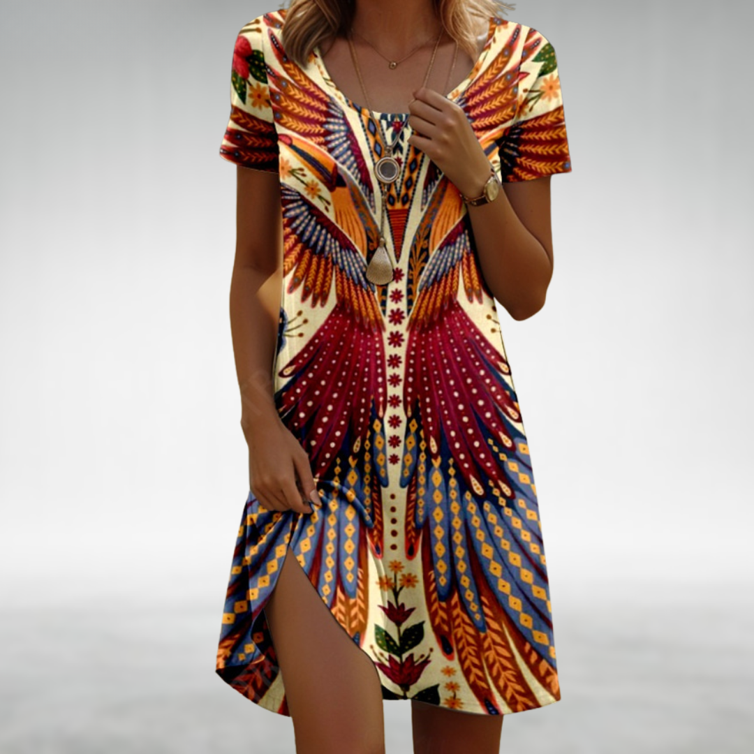 Gwen Boho Comfort Dress
